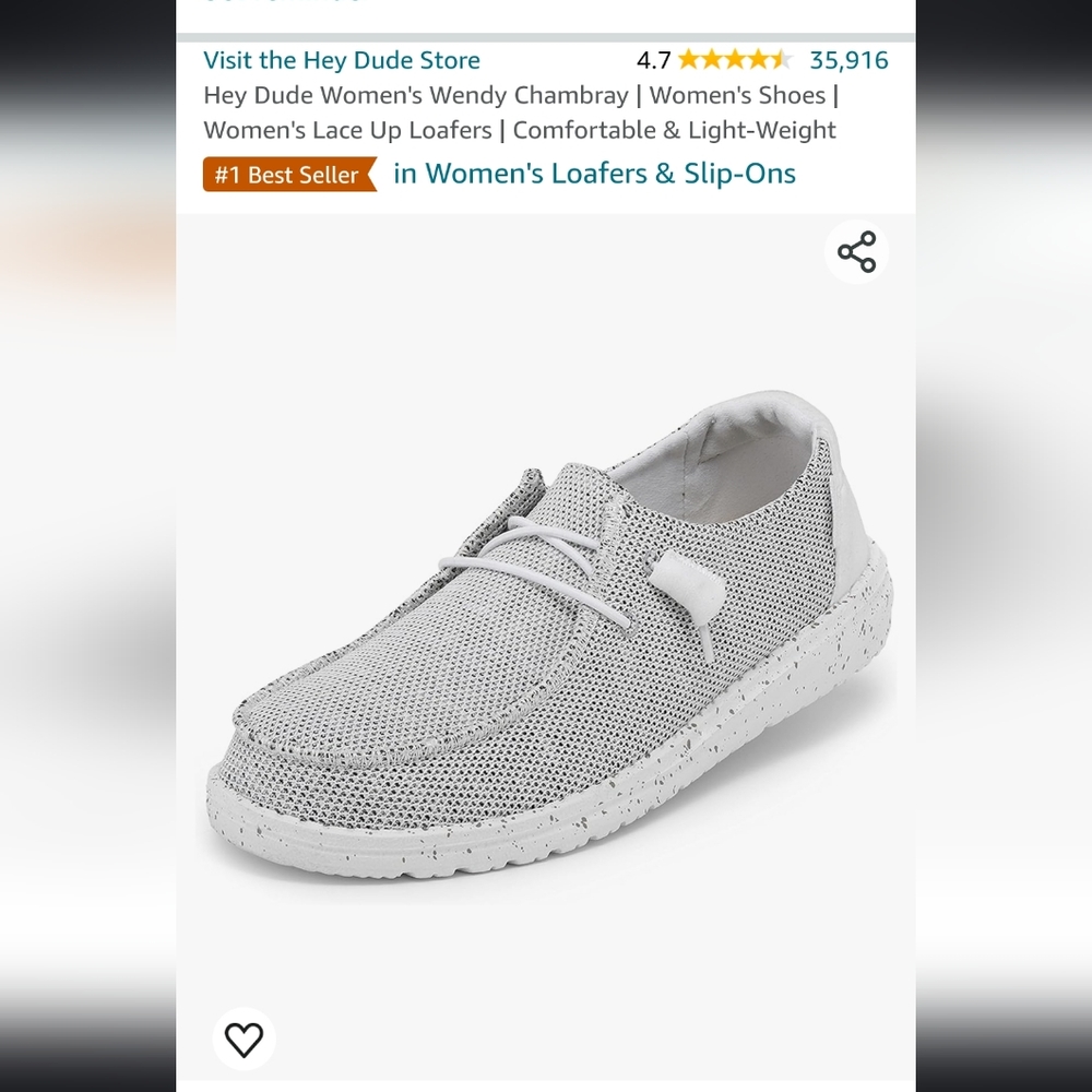 Hey Dude Women's Wendy Chambray